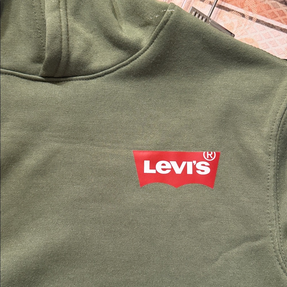 Levi's Olive Green Kid’s Pullover Sweater - Picture 3 of 5